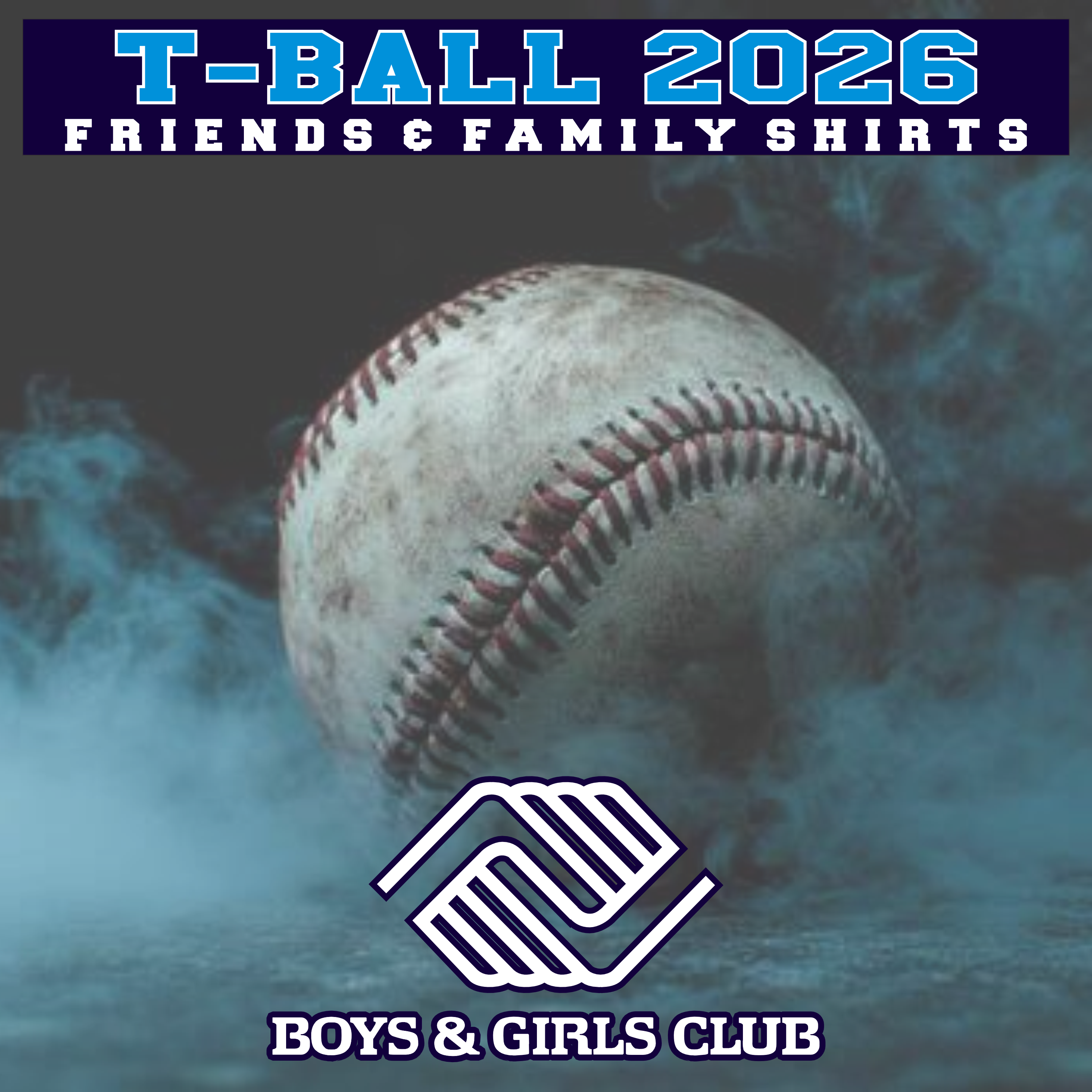 Boys & Girls Club of Malvern T-Ball Family Shirts