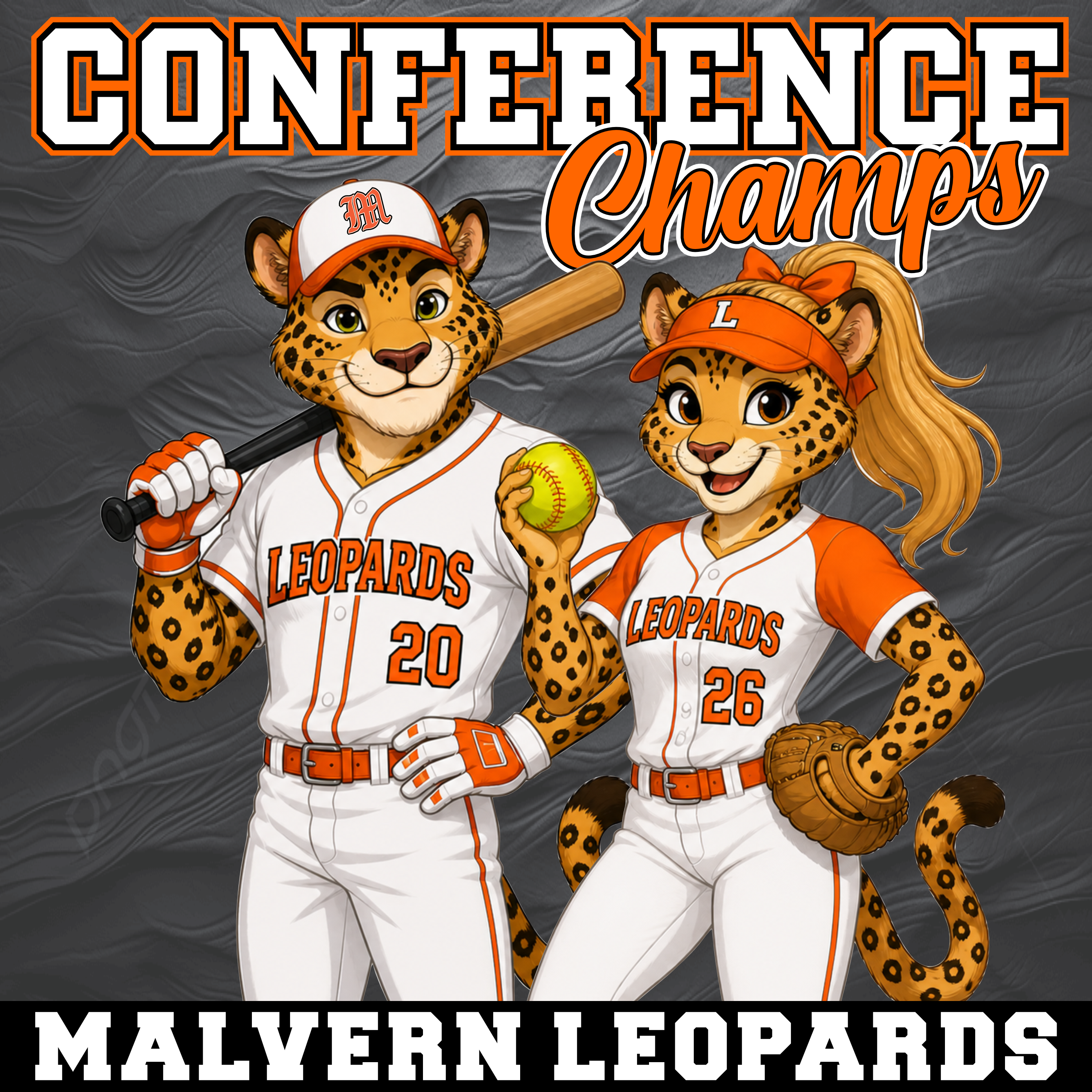 Malvern Baseball - Softball Conference Champs 2026