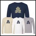 AR SWAT - AS LOGO *GOLD* Long Sleeve Ringspun Cotton T-Shirt