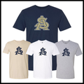 AR SWAT - AS LOGO *GOLD* Short Sleeve Ringspun Cotton T-Shirt