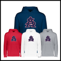 AR SWAT - AS LOGO *RED* 100% Poly Wicking Hoodie Sweatshirt