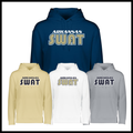 AR SWAT - SWAT TEXT *GOLD* 100% Poly Wicking Hoodie Sweatshirt