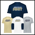AR SWAT - SWAT TEXT *GOLD* Short Sleeve 100% Poly Wicking T-Shirt