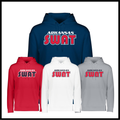 AR SWAT - SWAT TEXT *RED* 100% Poly Wicking Hoodie Sweatshirt