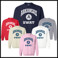 AR SWAT - BLOCK TEXT Cotton Blend Crewneck Sweatshirt