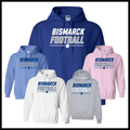 Bismarck Football Cotton Blend Hoodie Sweatshirt
