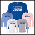 Bismarck Lions Athletics Long Sleeve Ringspun Cotton T-Shirt