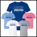 Bismarck Lions Athletics Short Sleeve Ringspun Cotton T-Shirt