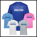 Bismarck Lions Athletics Short Sleeve 100% Poly Wicking T-Shirt