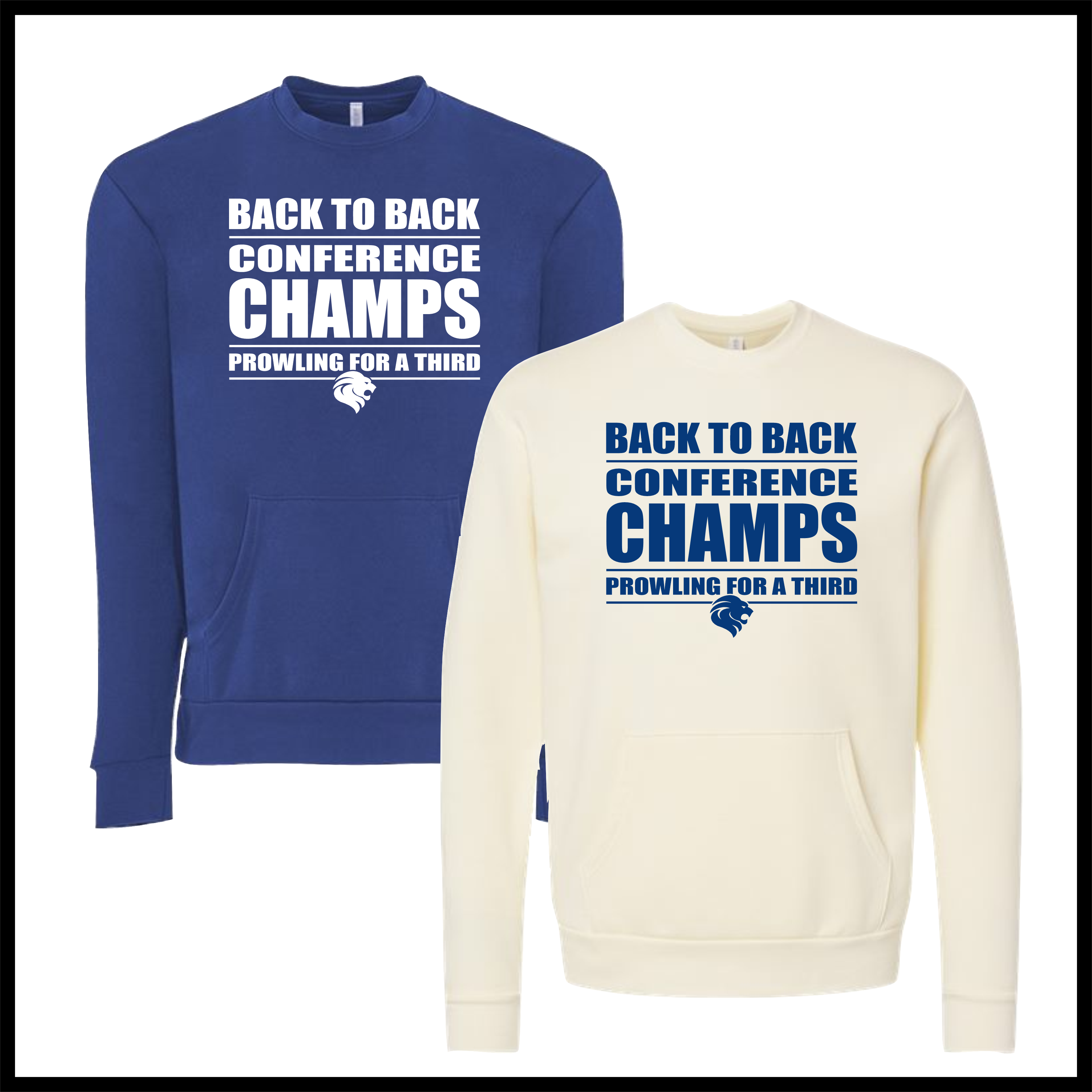 Bismarck Back To Back Cotton Blend *POCKET* Crewneck Sweatshirt
