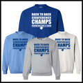 Bismarck Back To Back Cotton Blend Crewneck Sweatshirt