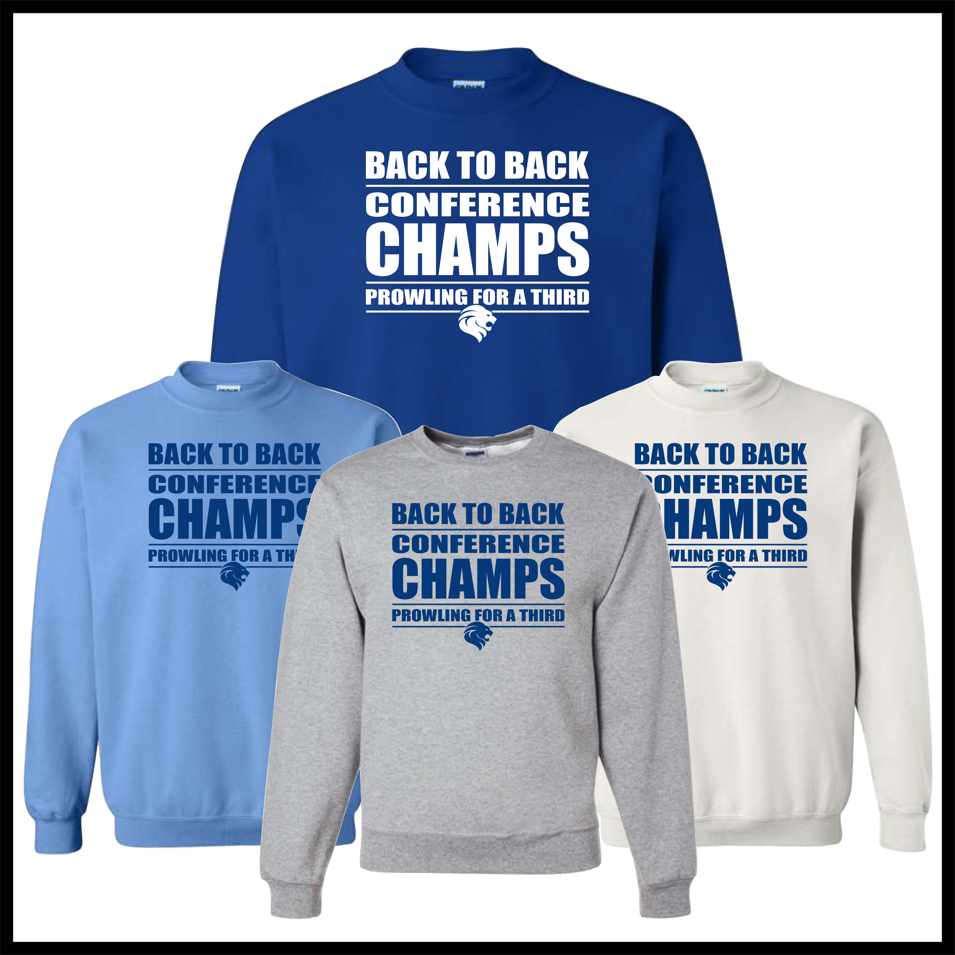 Bismarck Back To Back Cotton Blend Crewneck Sweatshirt