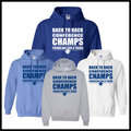 Bismarck Back To Back Cotton Blend Hoodie Sweatshirt