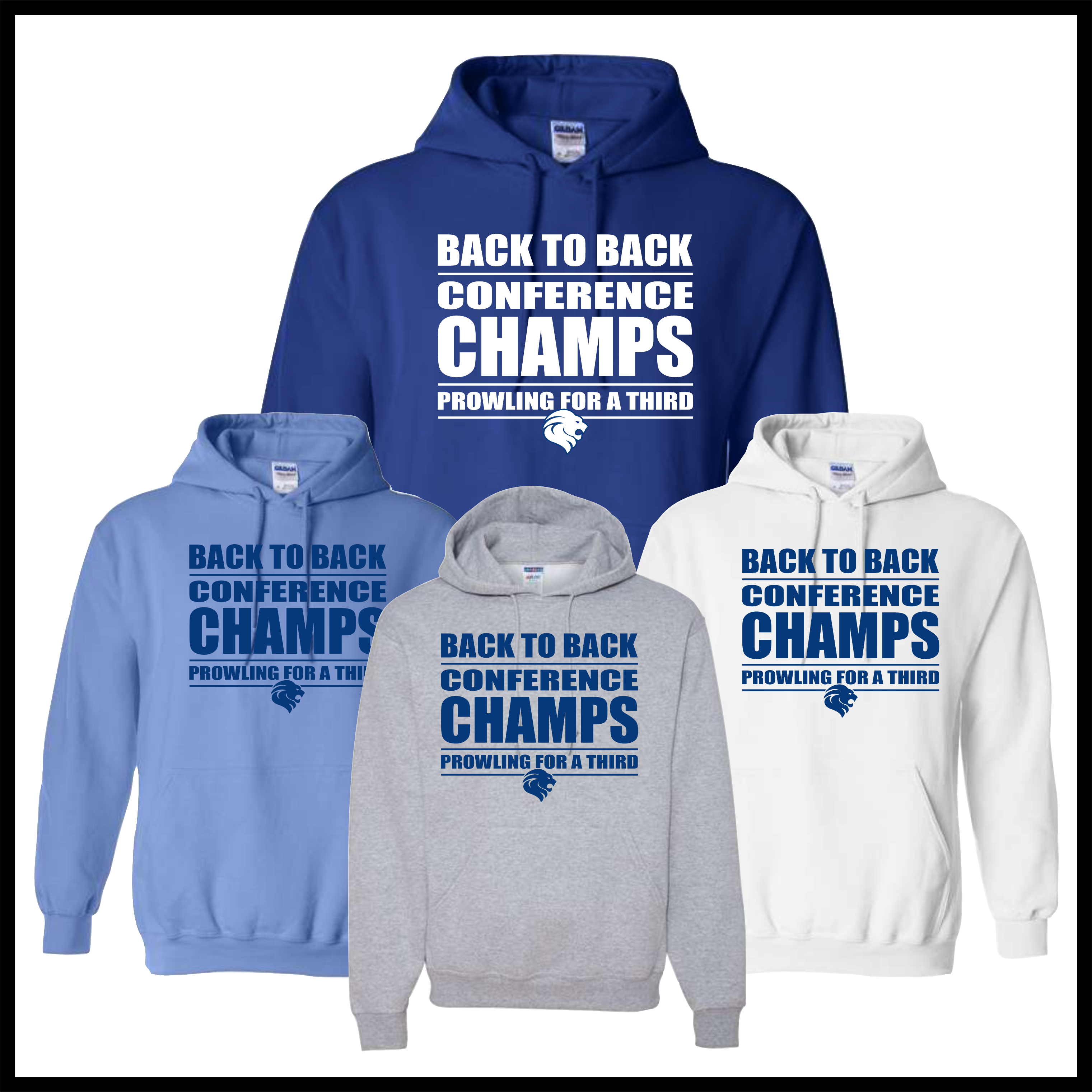 Bismarck Back To Back Cotton Blend Hoodie Sweatshirt