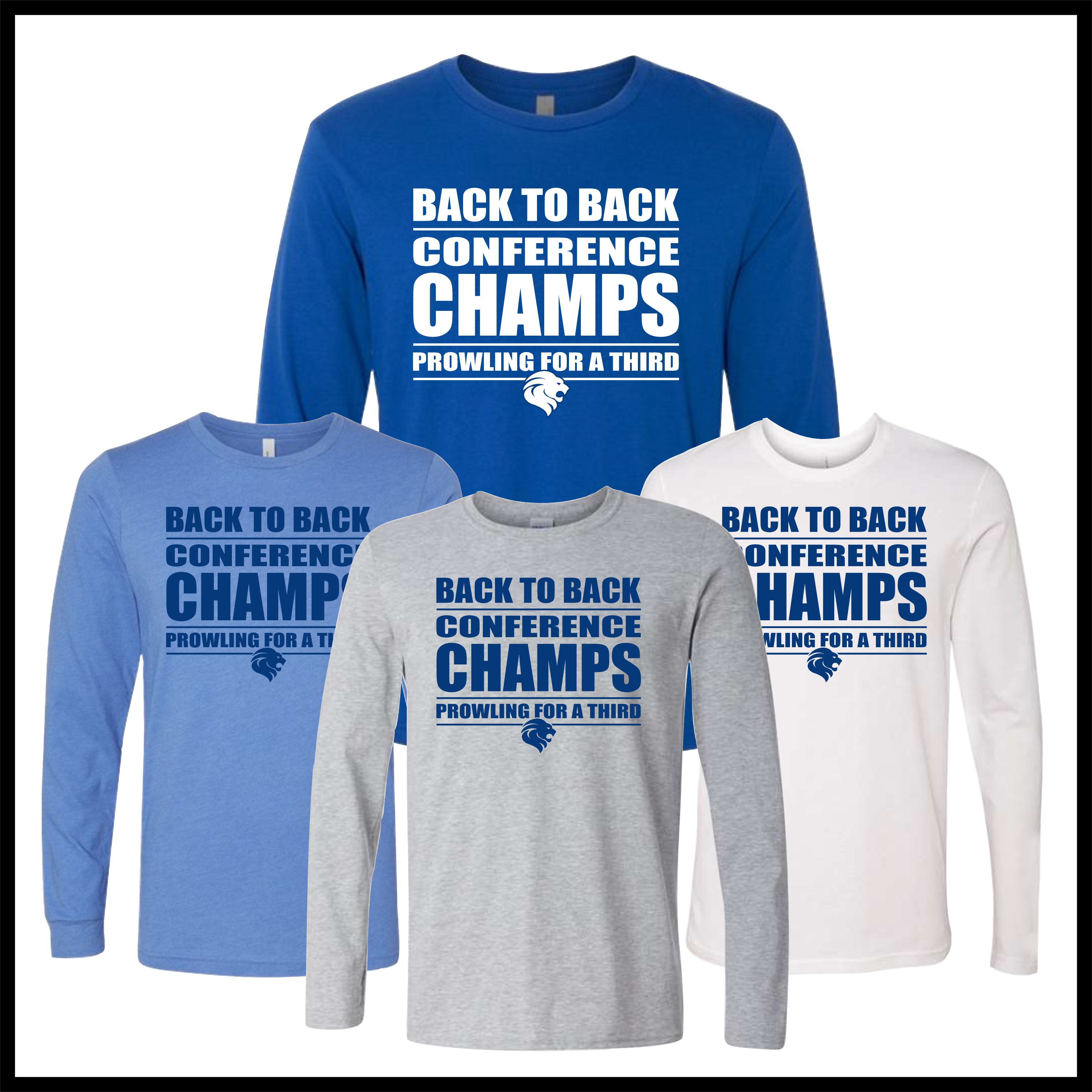 Bismarck Back To Back Long Sleeve Cotton Blend T-Shirt