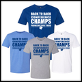 Bismarck Back To Back Short Sleeve Riingspun Cotton T-Shirt