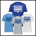 Bismarck Back To Back Short Sleeve 100% Poly Wicking T-Shirt