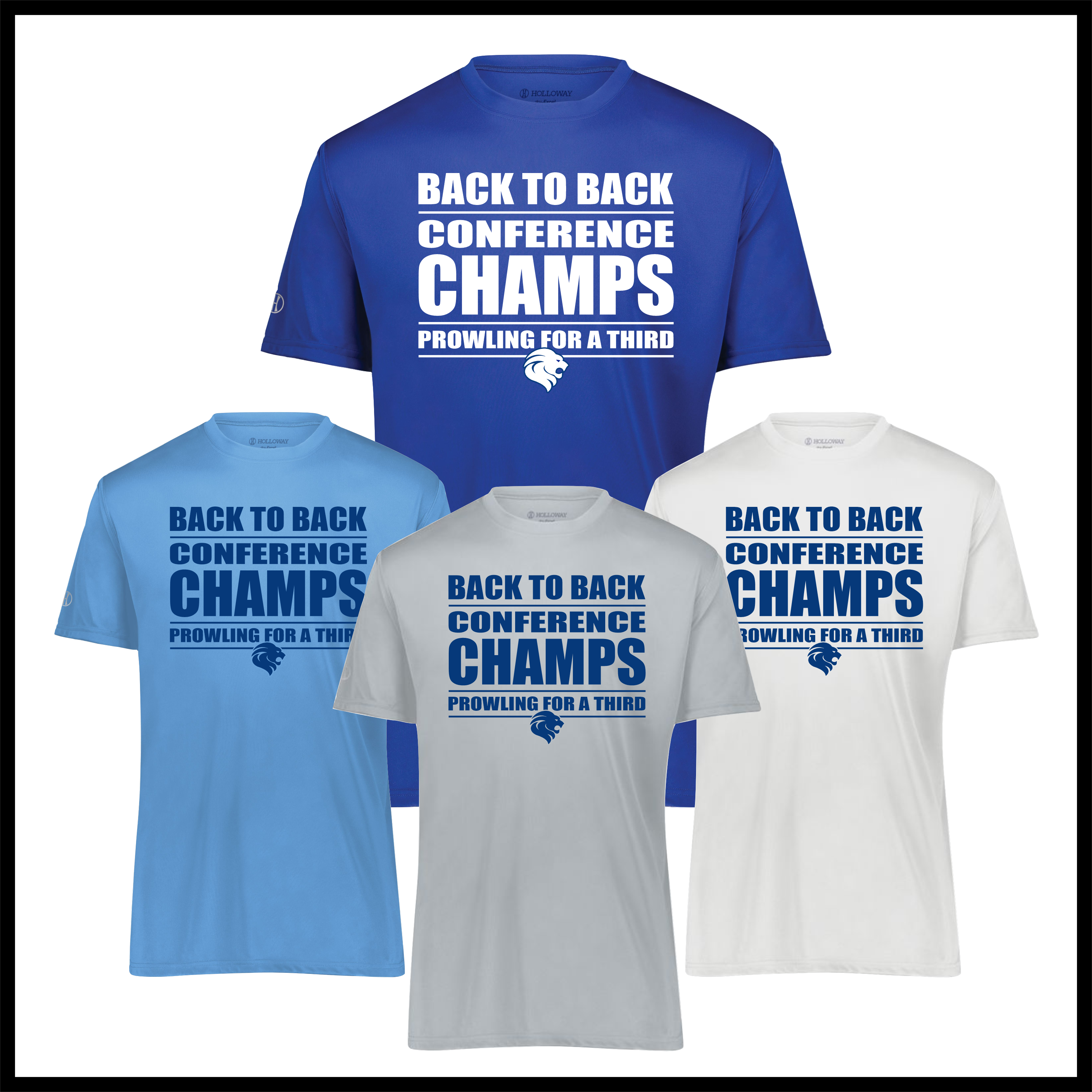Bismarck Back To Back Short Sleeve 100% Poly Wicking T-Shirt