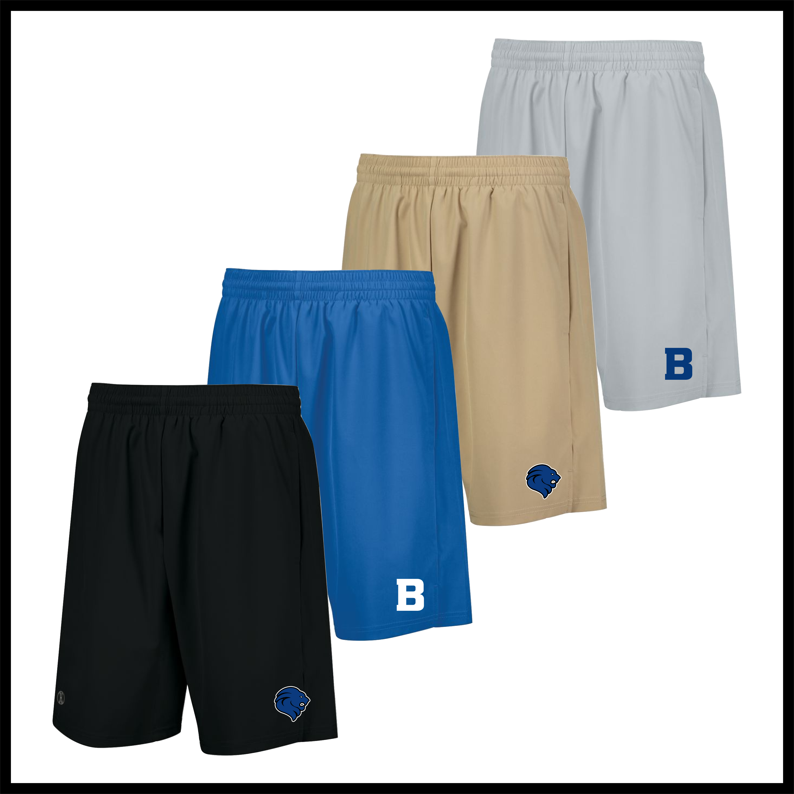 Bismarck Mens/Boys Stretch Woven Shorts