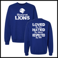 Bismarck Respected By All Cotton Blend Crewneck Sweatshirt