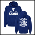 Bismarck Respected By All Cotton Blend Hoodie Sweatshirt