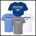 Bismarck Basketball Short Sleeve Ringspun Cotton T-Shirt