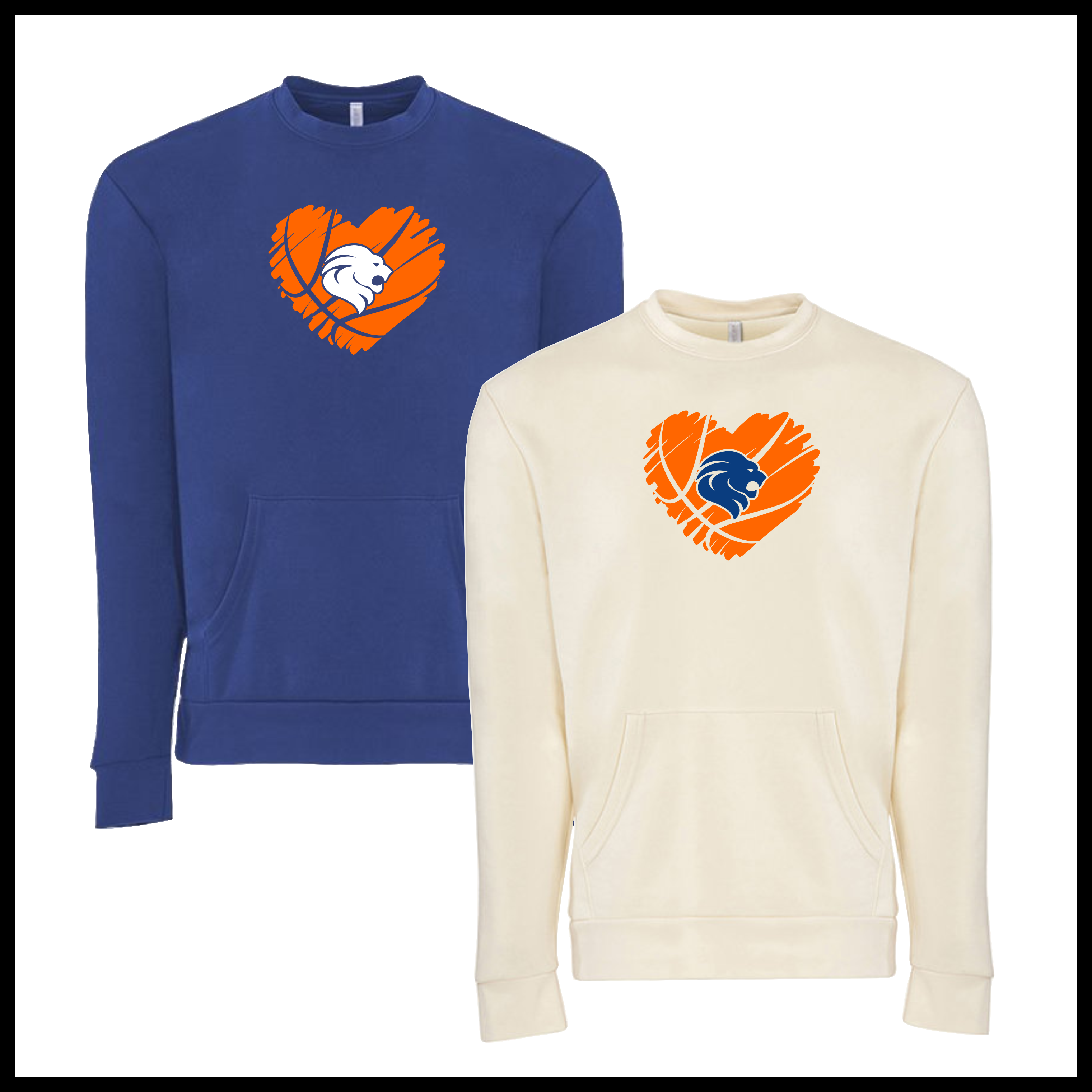 Bismarck Lion Heart *POCKET* Crewneck Sweatshirt