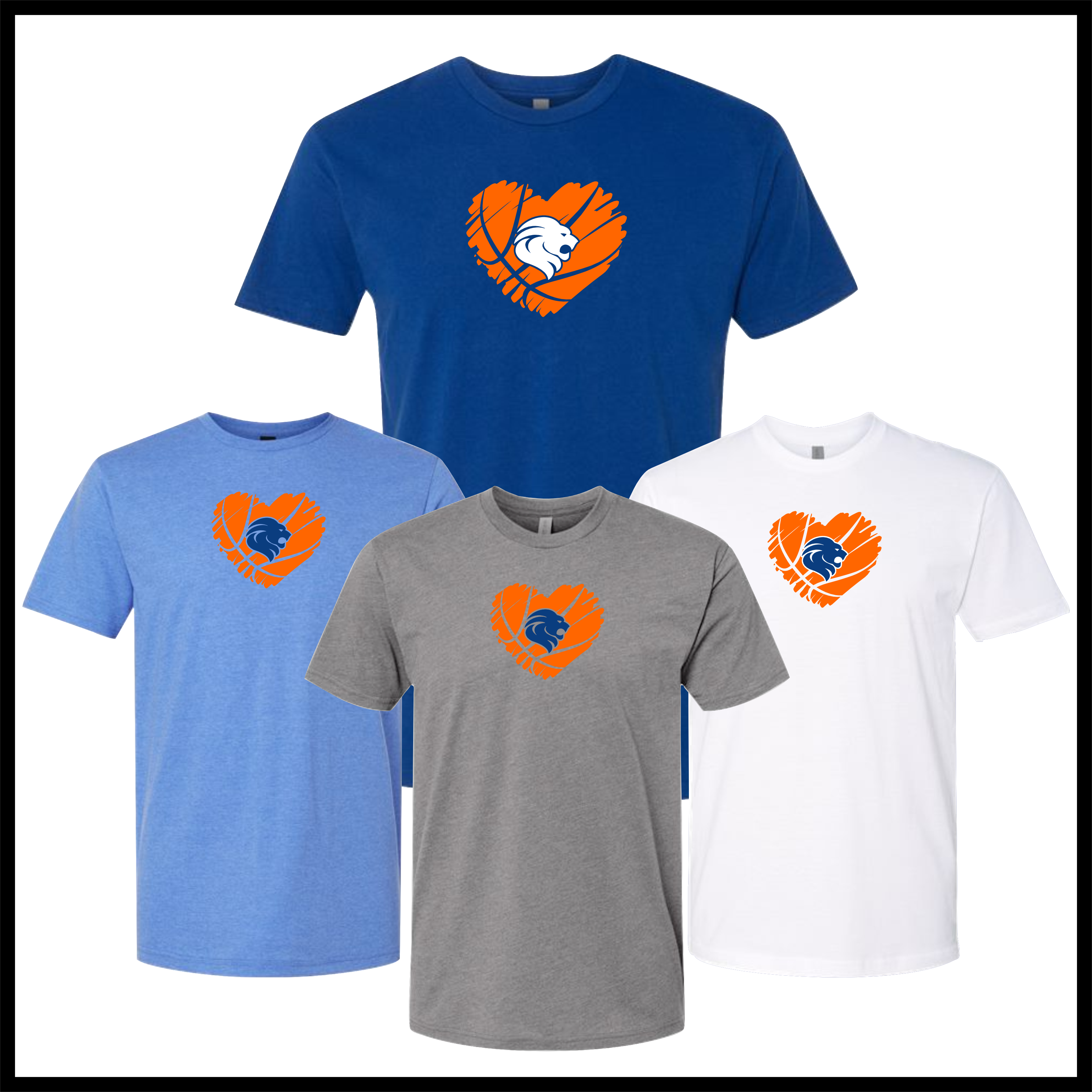 Bismarck Lion Heart Short Sleeve Ringspun Cotton T-Shirt