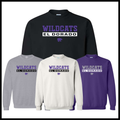 El Dorado BLOCK TEXT Cotton Blend Crewneck Sweatshirt