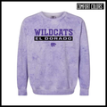 El Dorado BLOCK TEXT Comfort Colors Colorblast Crewneck Sweatshirt