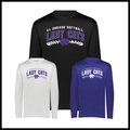 El Dorado LADY CATS SOFTBALL Long Sleeve 100% Poly Wicking T-Shirt