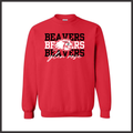 Glen Rose BEAVERS STACKED TEXT Cotton Blend Crewneck Sweatshirt