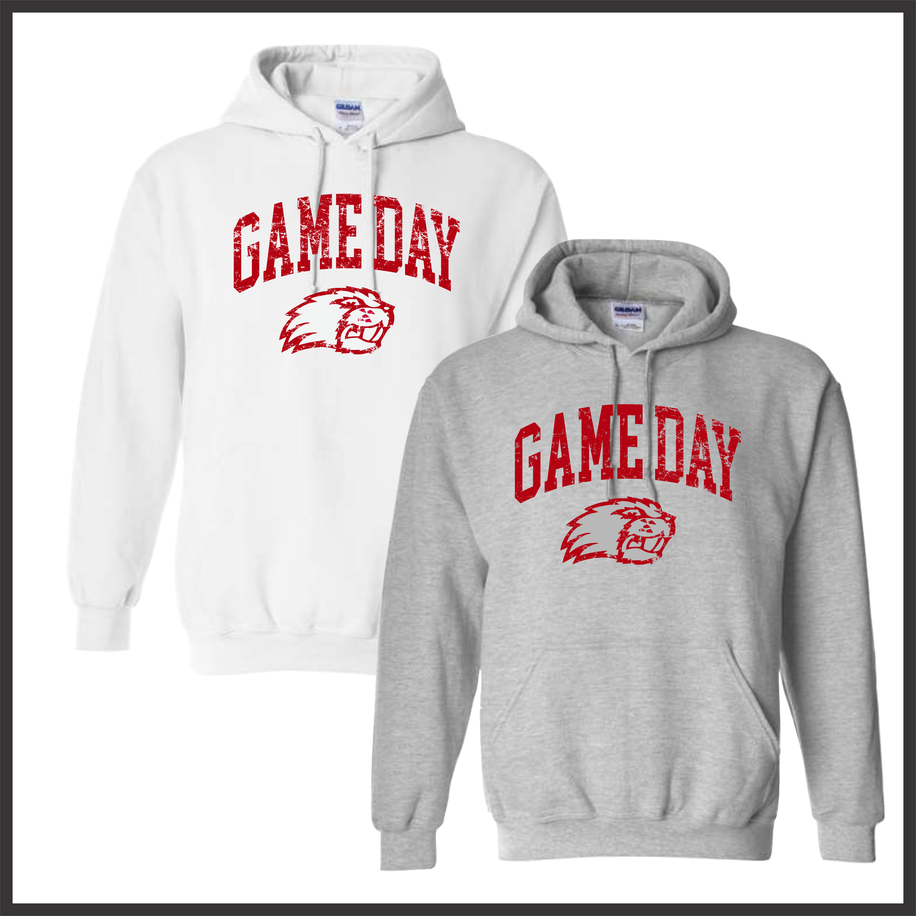 Glen Rose GAME DAY Cotton Blend Hoodie Sweatshirt