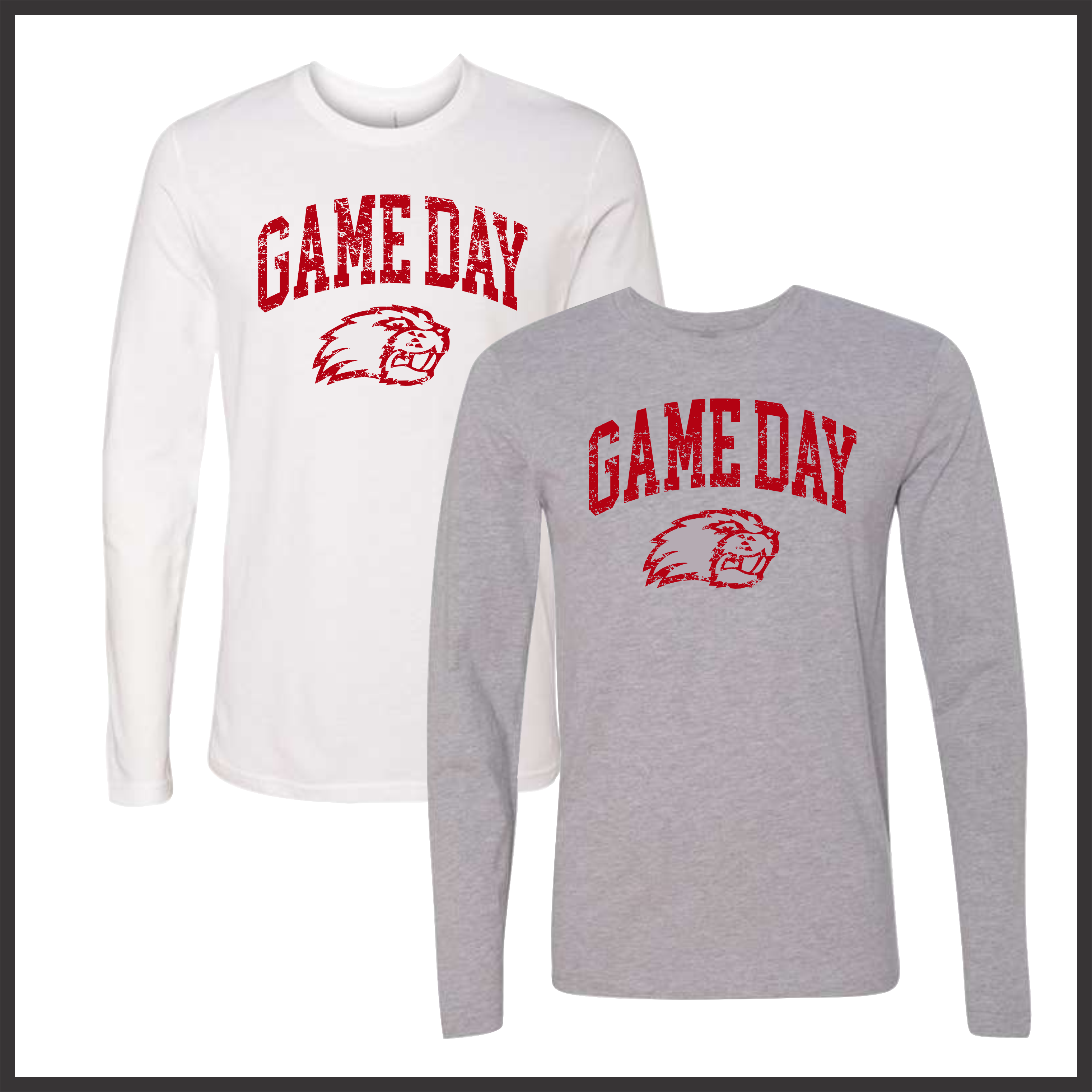 Glen Rose GAME DAY Long Sleeve Ringspun Cotton T-Shirt
