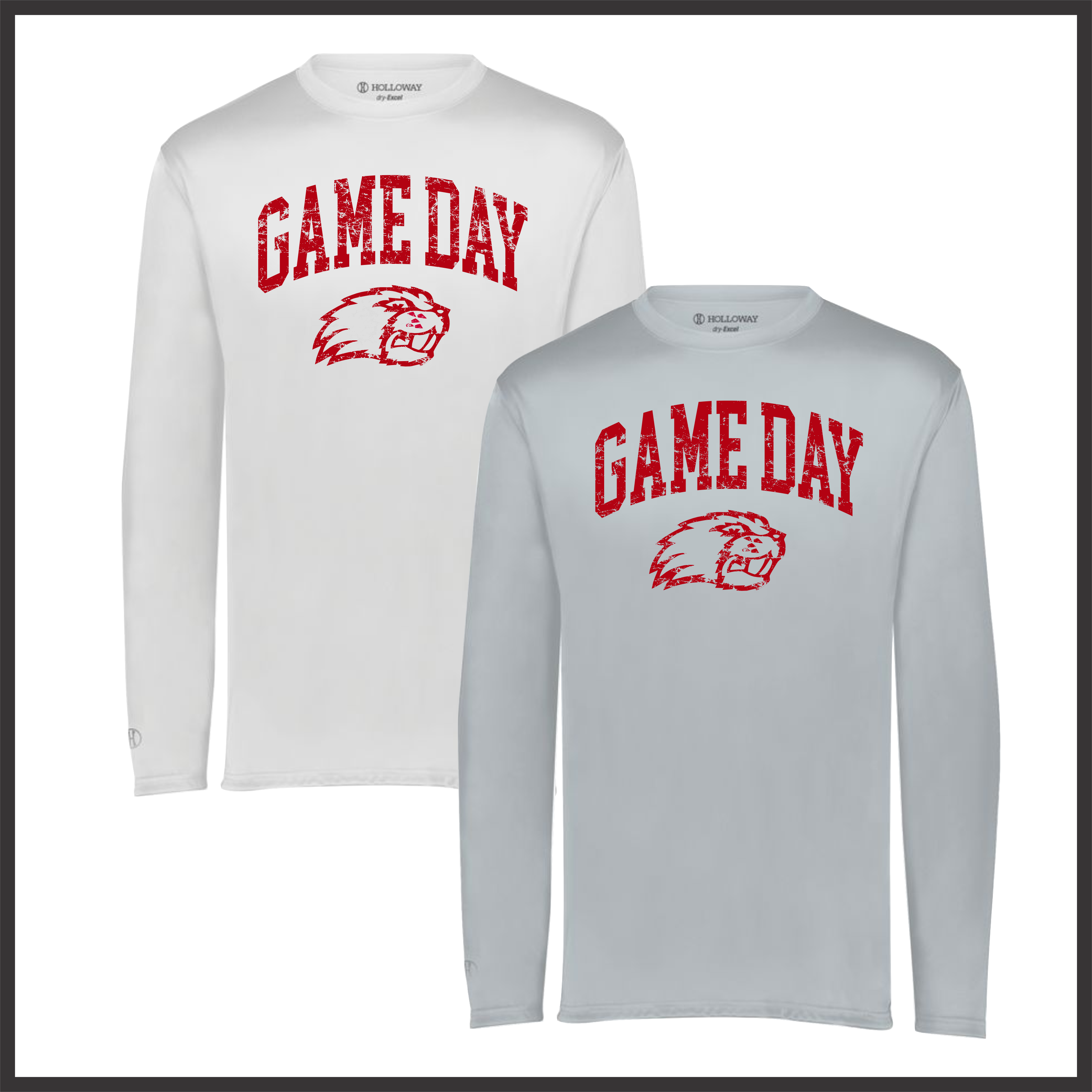 Glen Rose GAME DAY Long Sleeve 100% Poly Wicking T-Shirt