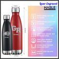 Glen Rose Spirit Laser Engraved 17 oz. Water Bottle