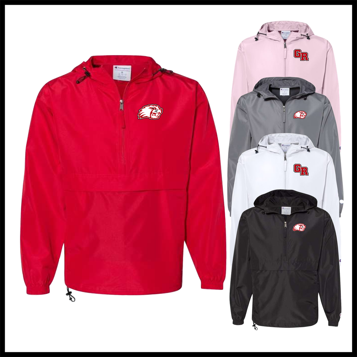 Glen Rose Spirit Champion Packable Anorak Jacket