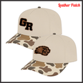 Glen Rose Spirit Camo Leather Patch Hat