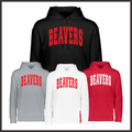Glen Rose Spirit BEAVERS Polka Dot 100% Poly Wicking Hoodie Sweatshirt