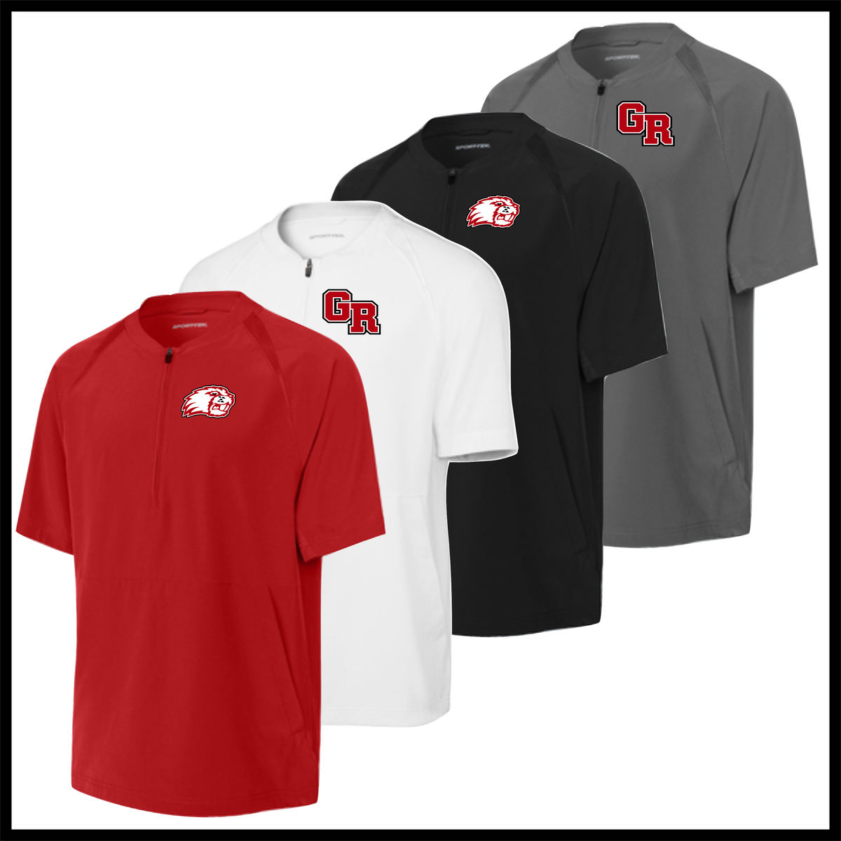Glen Rose Spirit Short Sleeve Windbreaker