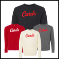Harmony Grove Script Cards *POCKET* Crewneck Sweatshirt