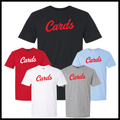 Harmony Grove Script Cards Short Sleeve Ringspun Cotton T-Shirt