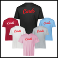 Harmony Grove Script Cards Short Sleeve 100% Poly Wicking T-Shirt