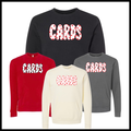 Harmony Grove Polka Dot Cards *POCKET* Crewneck Sweatshirt