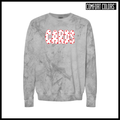 Harmony Grove Polka Dot Cards Comfort Colors Colorblast Crewneck Sweatshirt