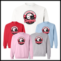 Harmony Grove Football Cotton Blend Crewneck Sweatshirt
