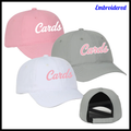 Harmony Grove Cards Script Ladies Ponytail Hat