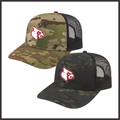 Harmony Grove Cardinal Head Snapback Camo Hat