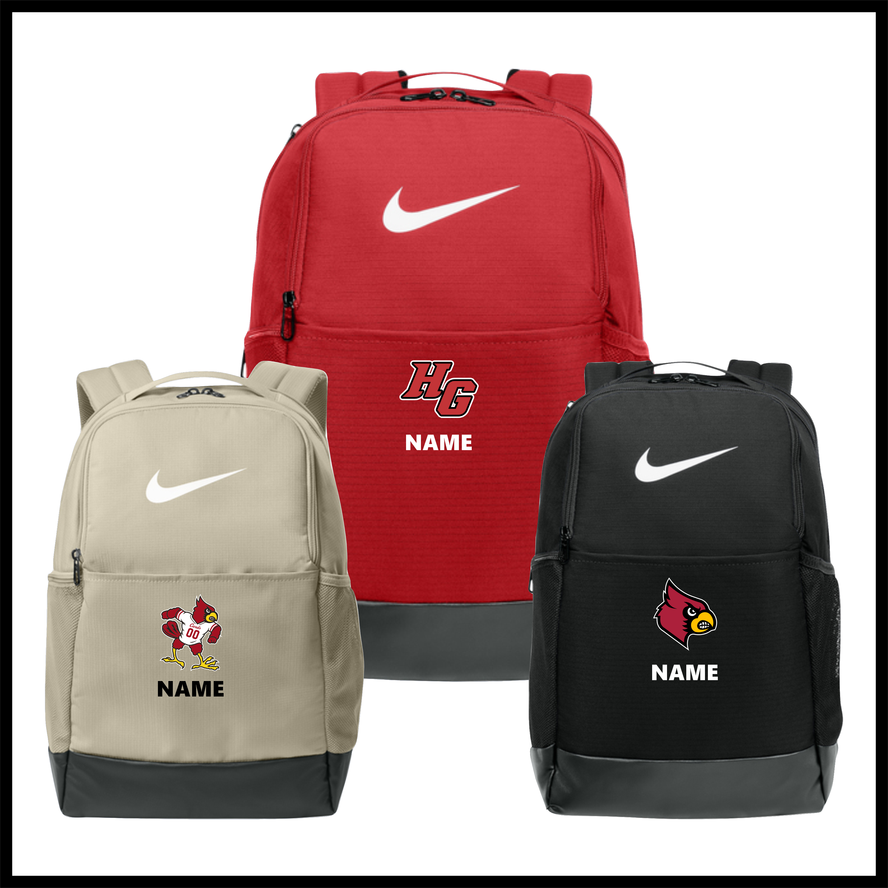 Harmony Grove Nike Personalized Backpack