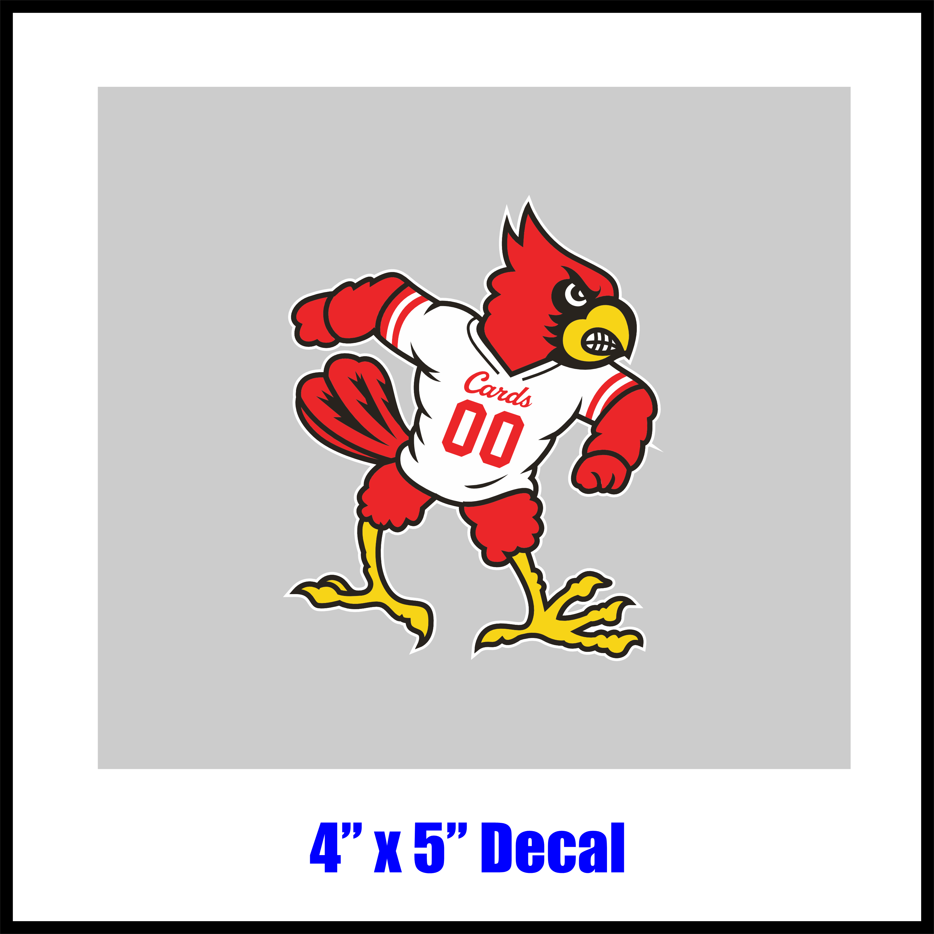 Harmony Grove Vintage Cardinal Indoor/Outdoor Decal